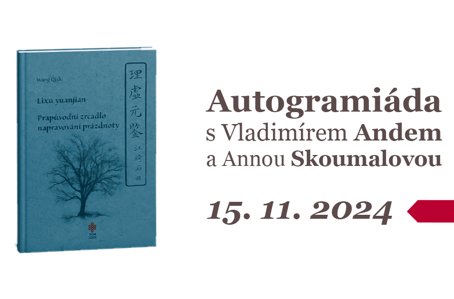 Autogramiáda Ando-Skoumalová Prapůvodní zrcadlo napravování prázdnoty 